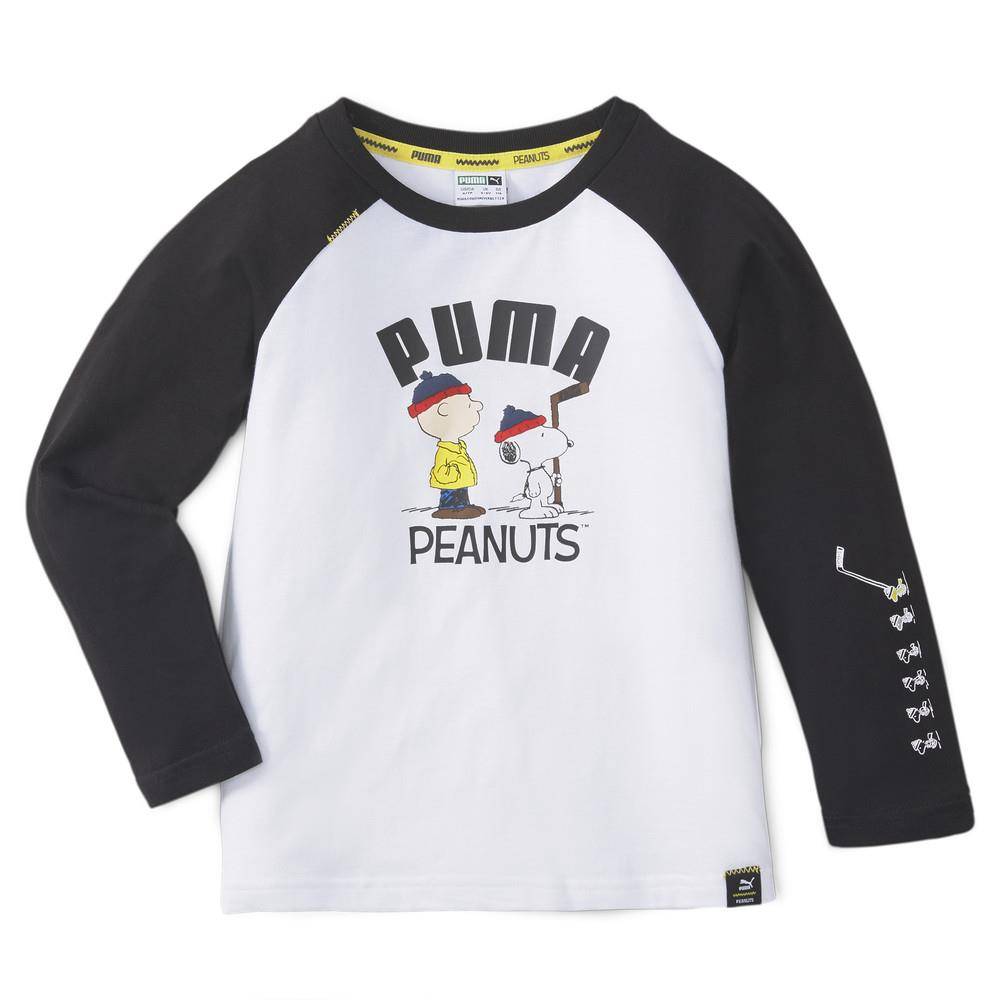 PUMA X PEANUTS KIDS LONG-SLEEVE TEE