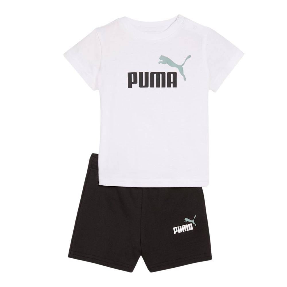 PUMA MINICATS ESS TEE AND SHORTS SET INF
