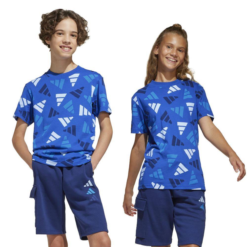 ADIDAS YOUTH SEASONAL ESSENTIALS LOGO CELEBRATION T-SHIRT
