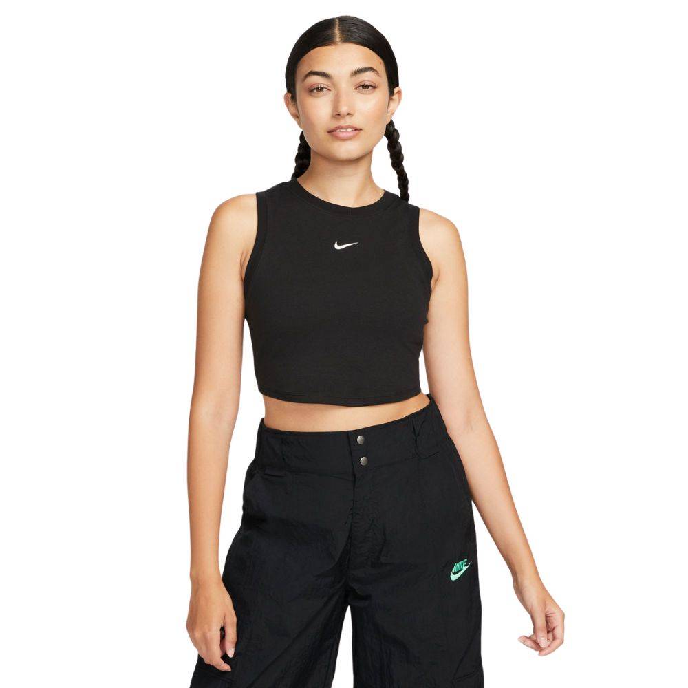 NIKE NSW WOMENS CROPPED MINI-RIB TANK TOP