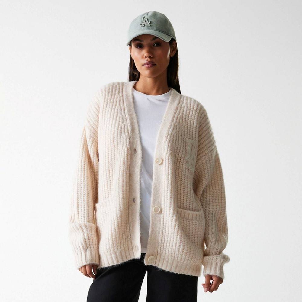 NEW ERA WMNS MLB KNIT CARDIGAN LOS ANGELES DODGERS