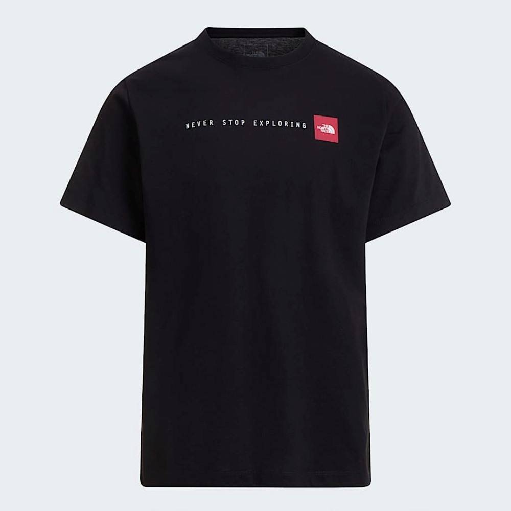 THE NORTH FACE M NEVER STOP EXPLORING REGULAR SHORT SLEEVE TEE GRAPHIC