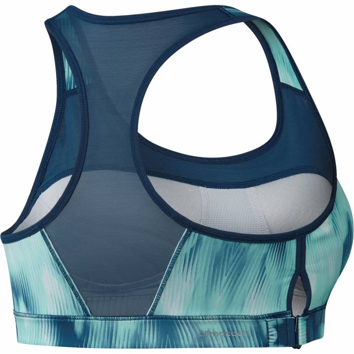 ADIDAS RACER-BACK PRINTED BRA WMNS