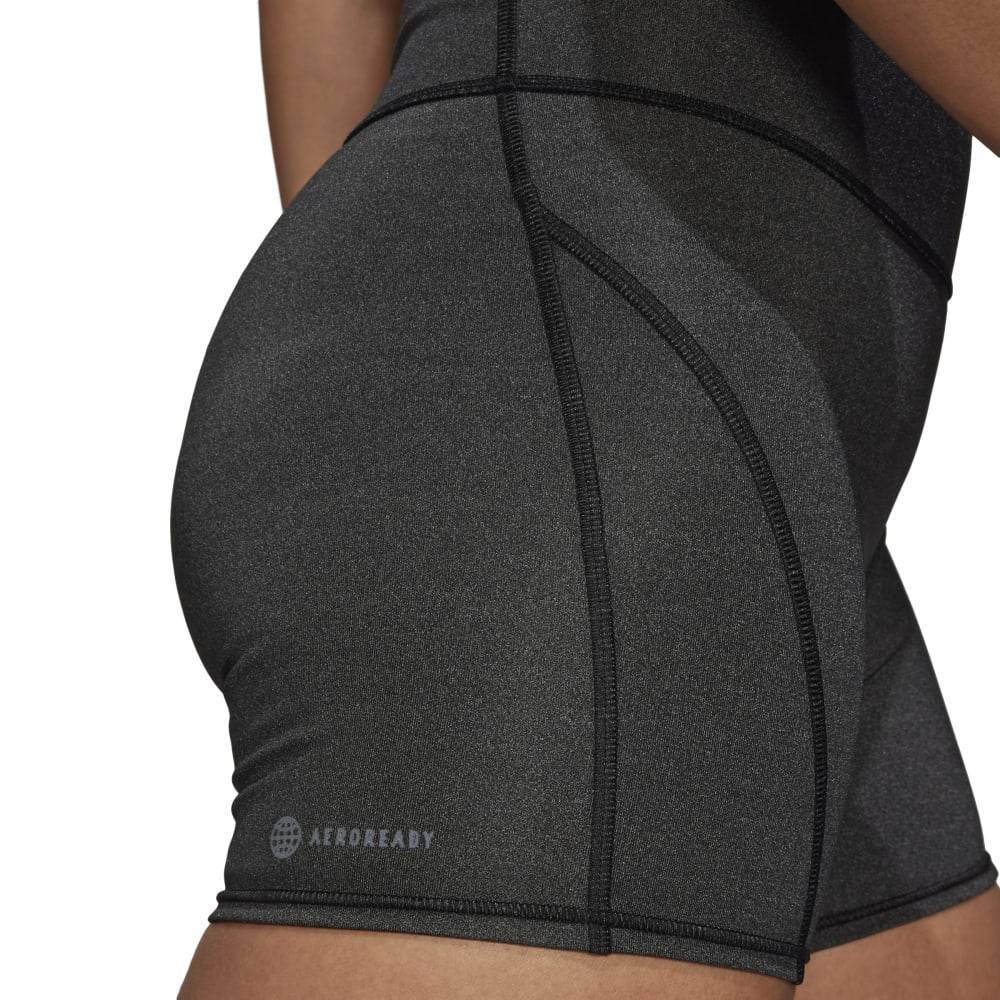 ADIDAS YOGA LUX FIRE SUPER HIGH WAISTED SHORTS