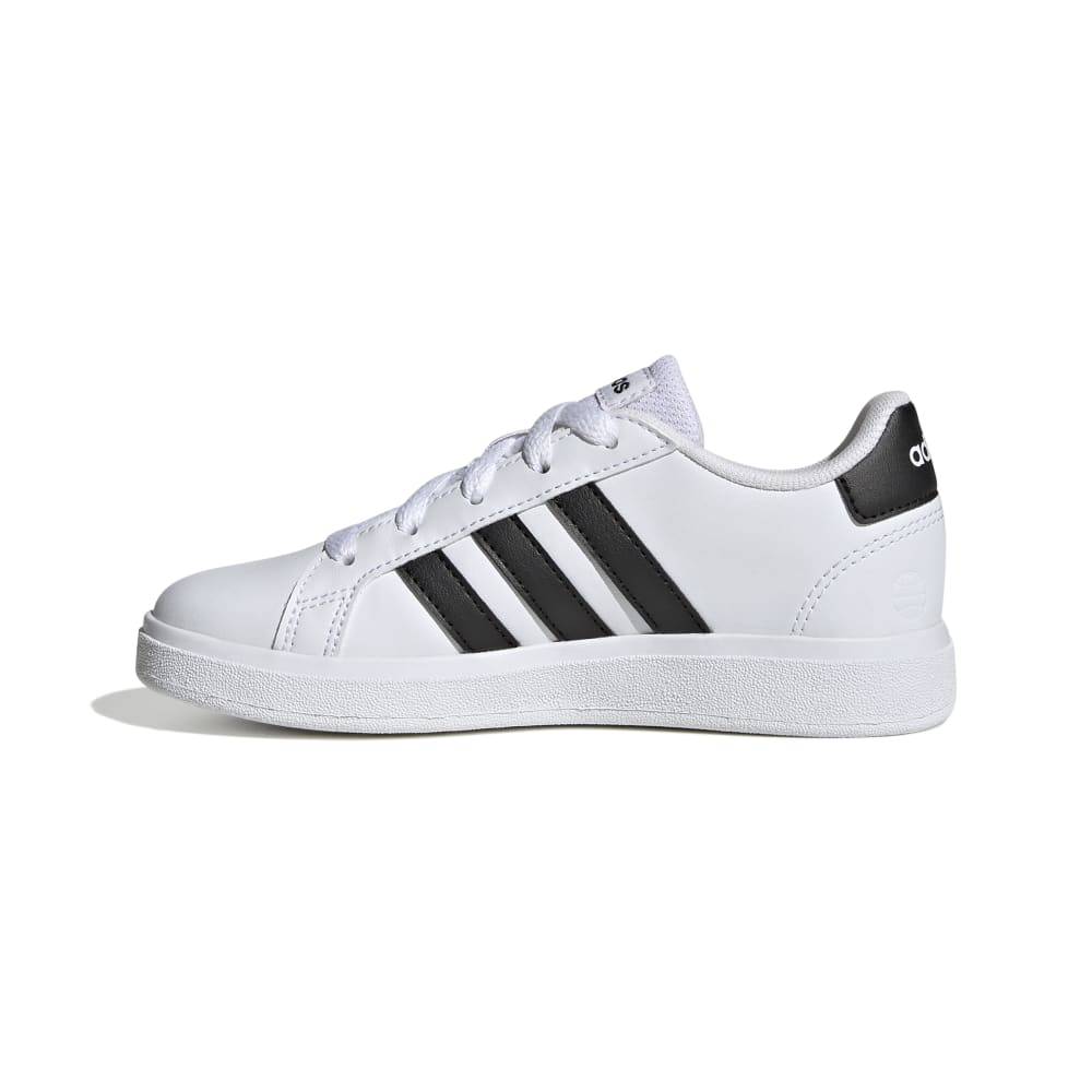 ADIDAS KIDS GRAND COURT LIFESTYLE TENNIS LACE-UP SHOES