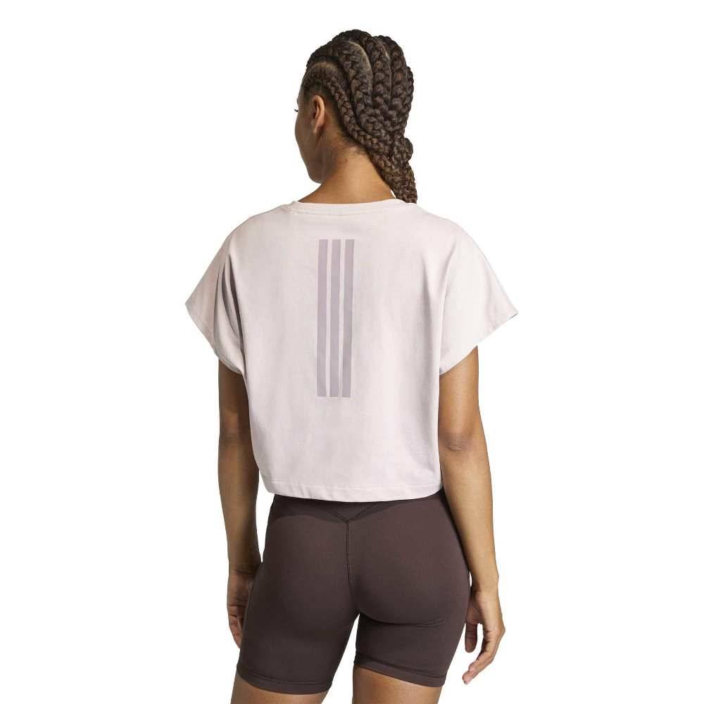 ADIDAS PRIMELIFT WORKOUT CROPPED BOXY 3-STRIPES TANK