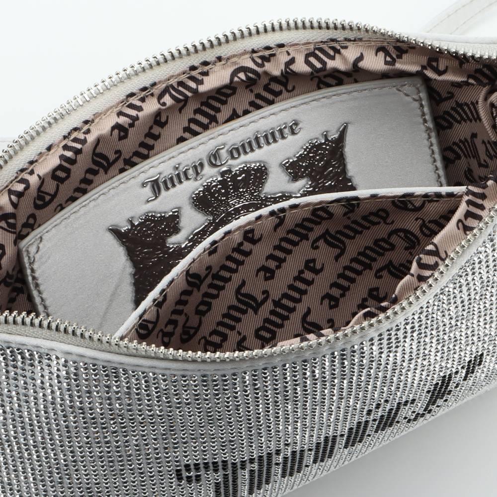 JUICY COUTURE MIA SEQUIN FLAT POUCH