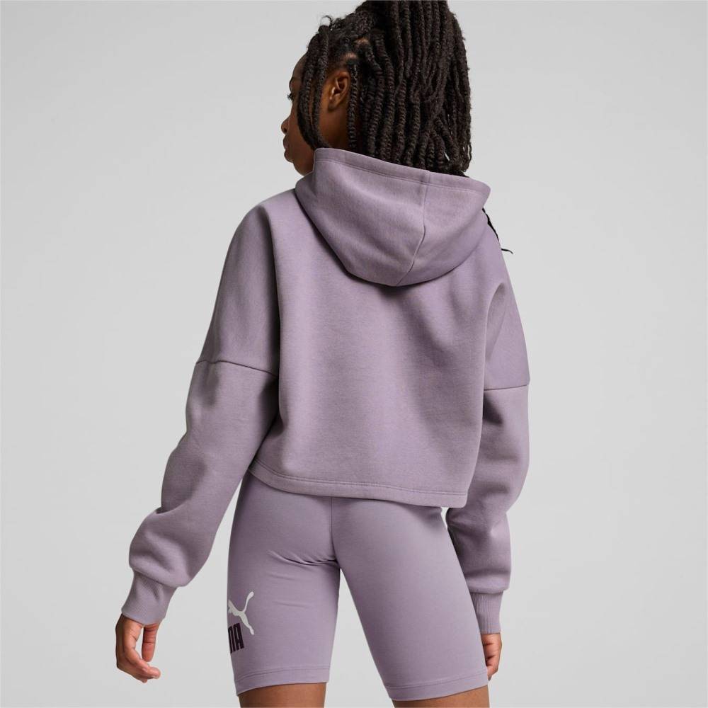 PUMA ESS LOGO CROPPED HOODIE G