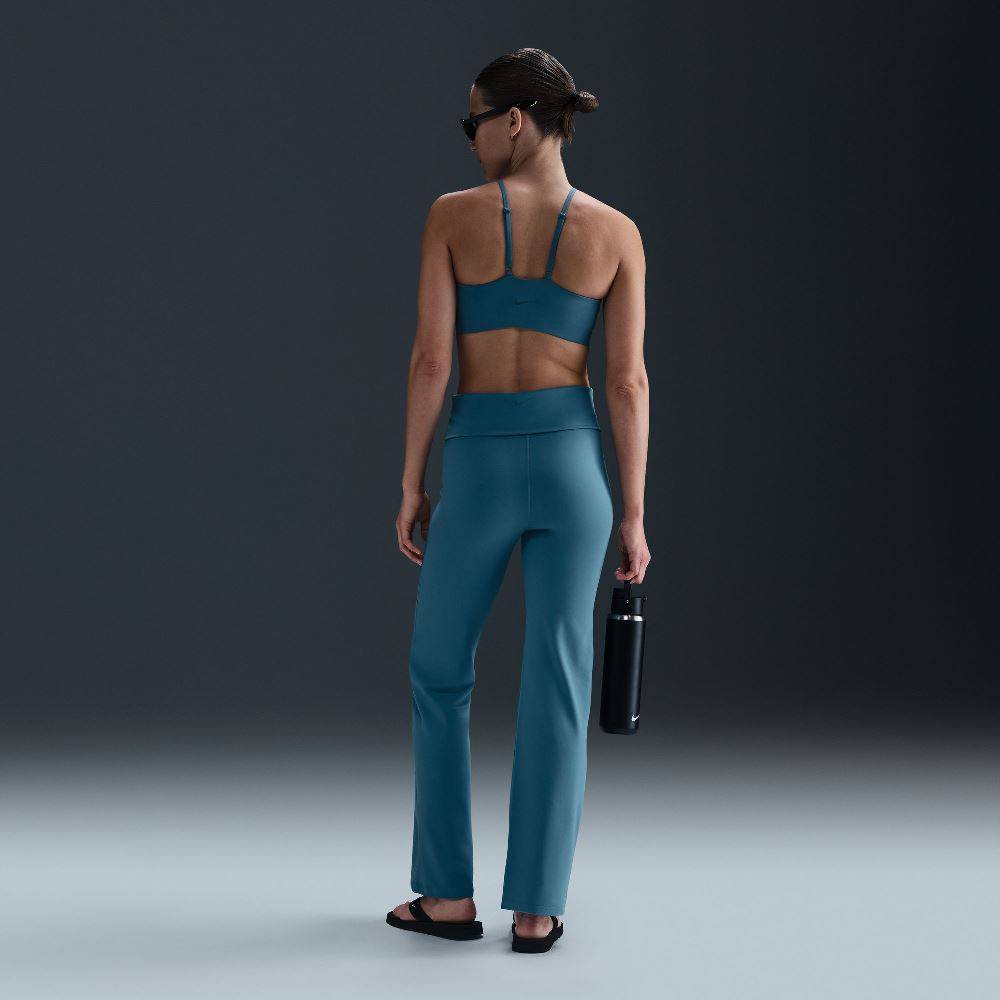 NIKE ONE DLIGHT-SUPPORT PADDED HIGH-NECK SPORT BRA