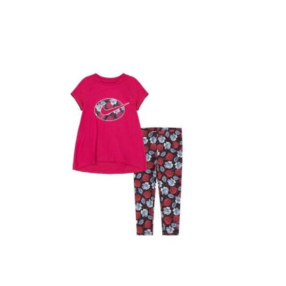 NIKE INFANT GIRLS ICON CLASH TEMPO SHORT SET
