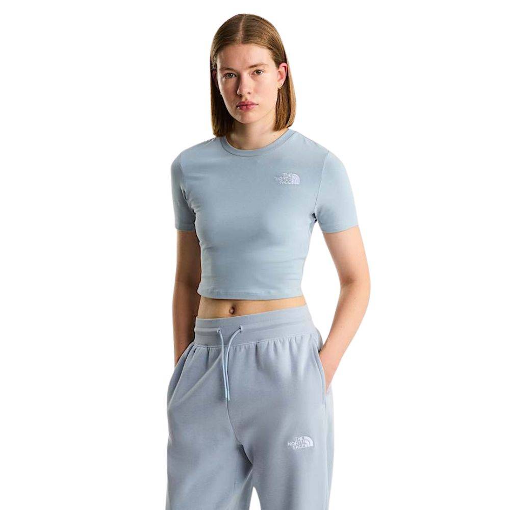 THE NORTH FACE W ESSENTIAL CROPPED SLIM SHORT SLEEVE TEE