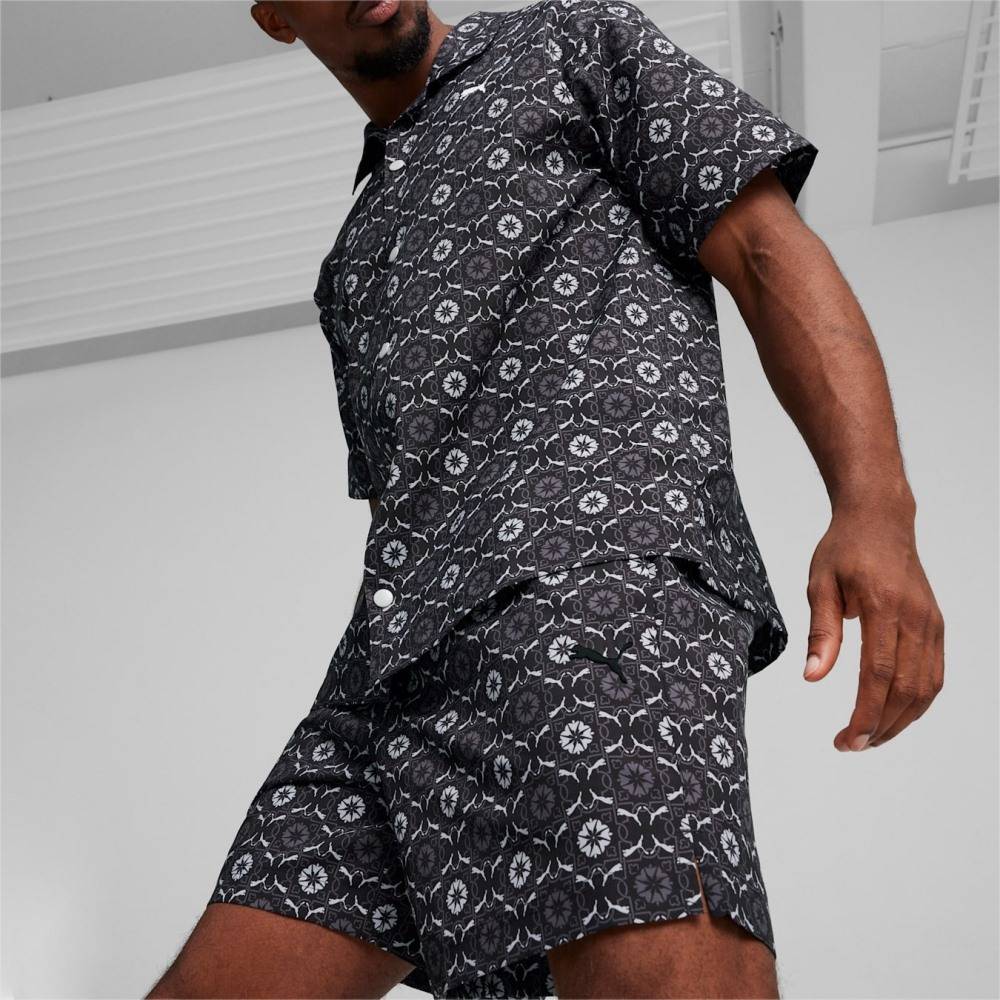 PUMA CLASSICS NEW PREP AOP WOVEN SHORTS 6