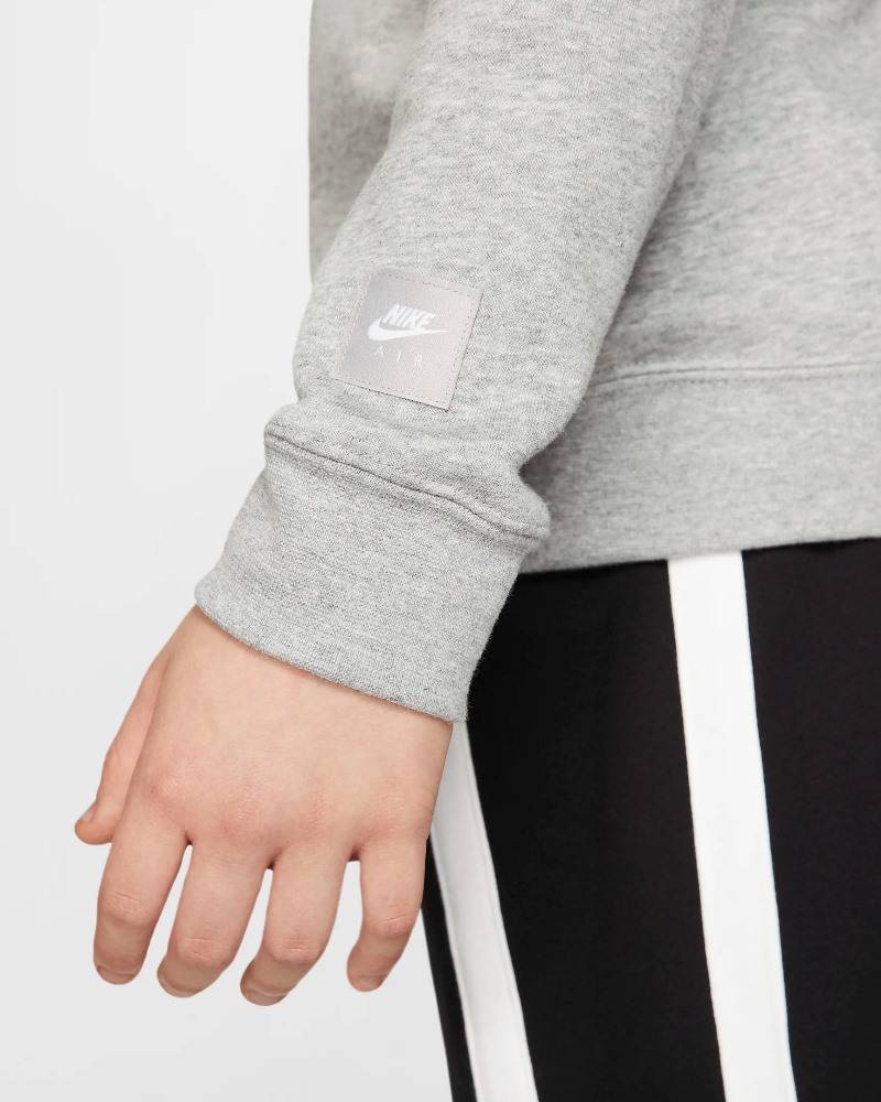 NIKE BOYS AIR LONG SLEEVE CREW SWEATSHIRT