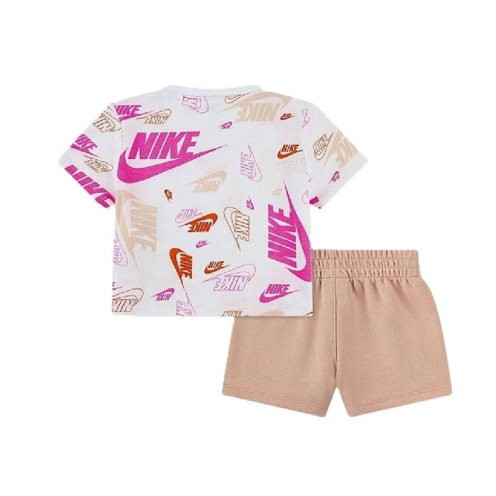 NIKE LITTLE KIDS NSW AOP LIGHTWEIGHT FT SHORT SET