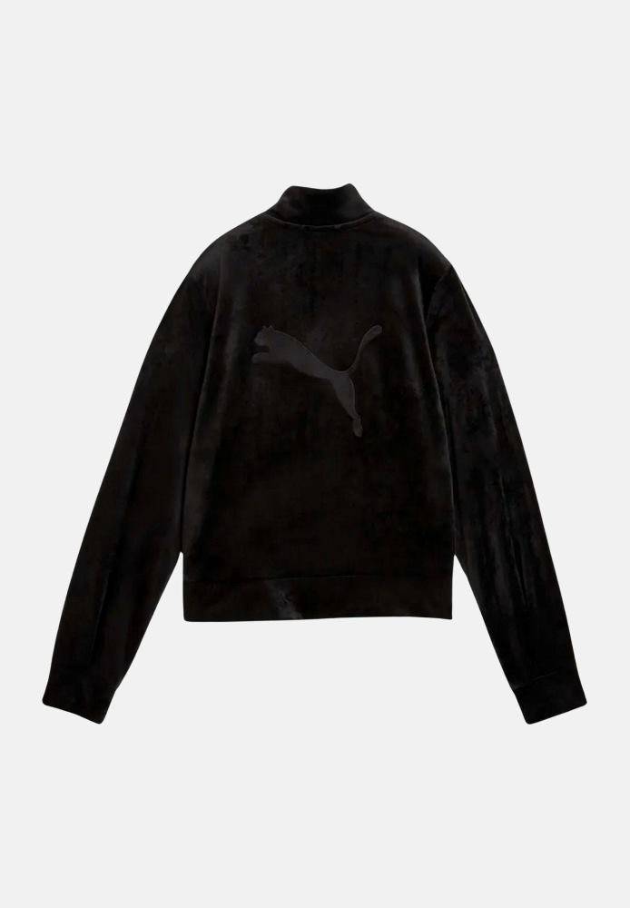 PUMA ESS ELEVATED VELOUR TRACKJACKET
