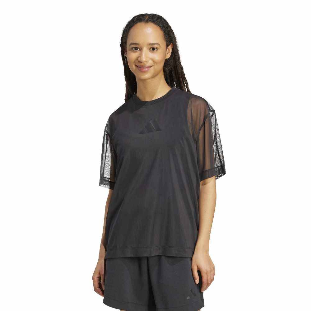 ADIDAS SOFT LUX MESH T-SHIRT
