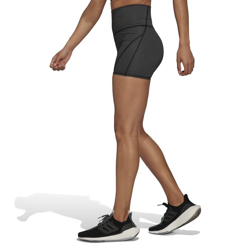 ADIDAS YOGA LUX FIRE SUPER HIGH WAISTED SHORTS
