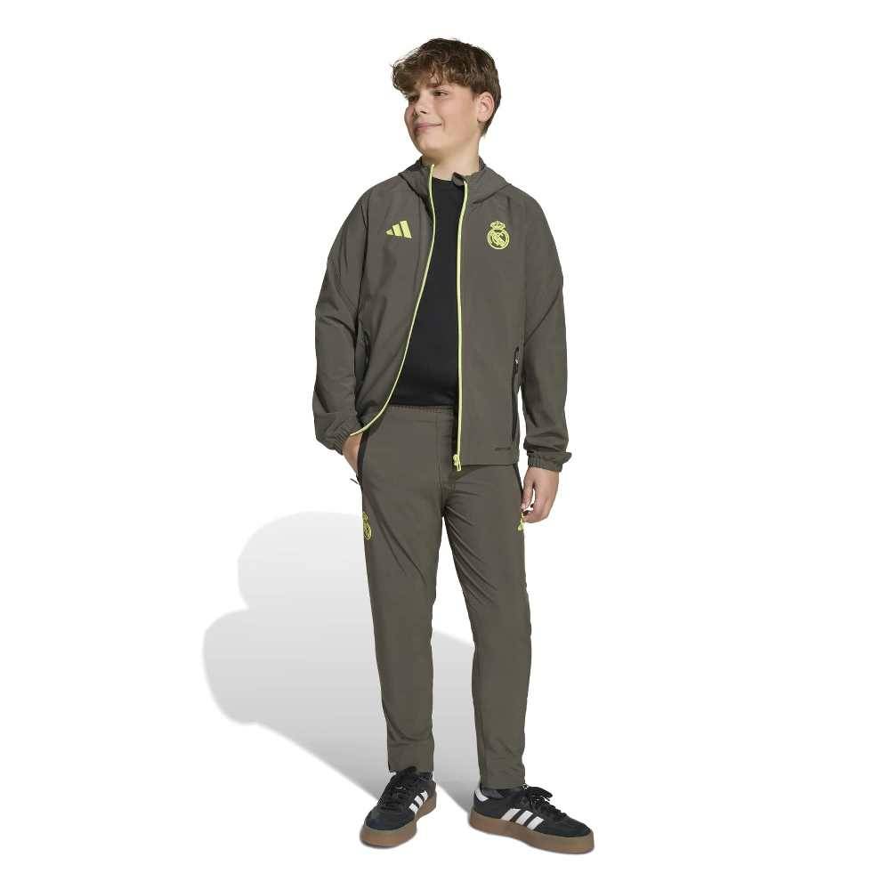 ADIDAS YOUTH REAL MADRID TIRO25 COMPETITION VIS TECH TRAVEL PANT