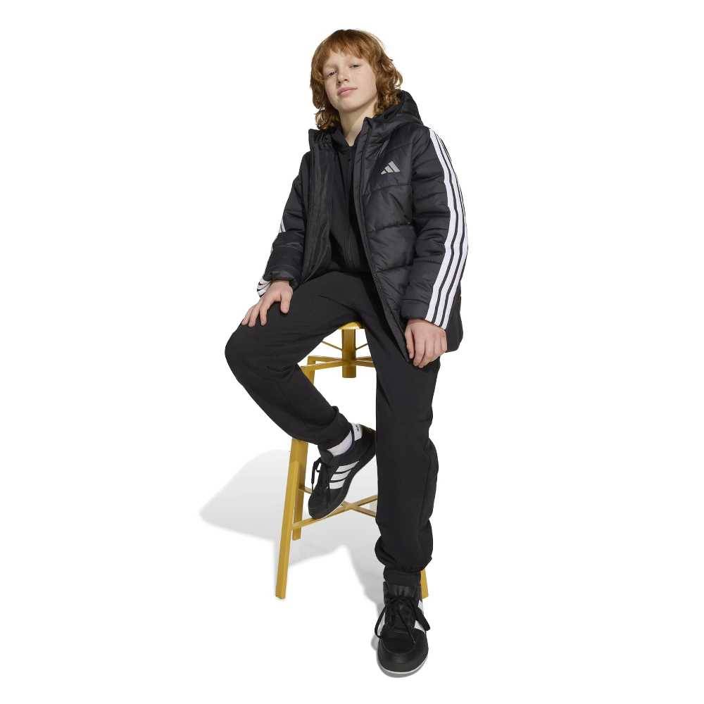 ADIDAS YOUTH ESSENTIALS 3 STRIPES PADDED JACKET