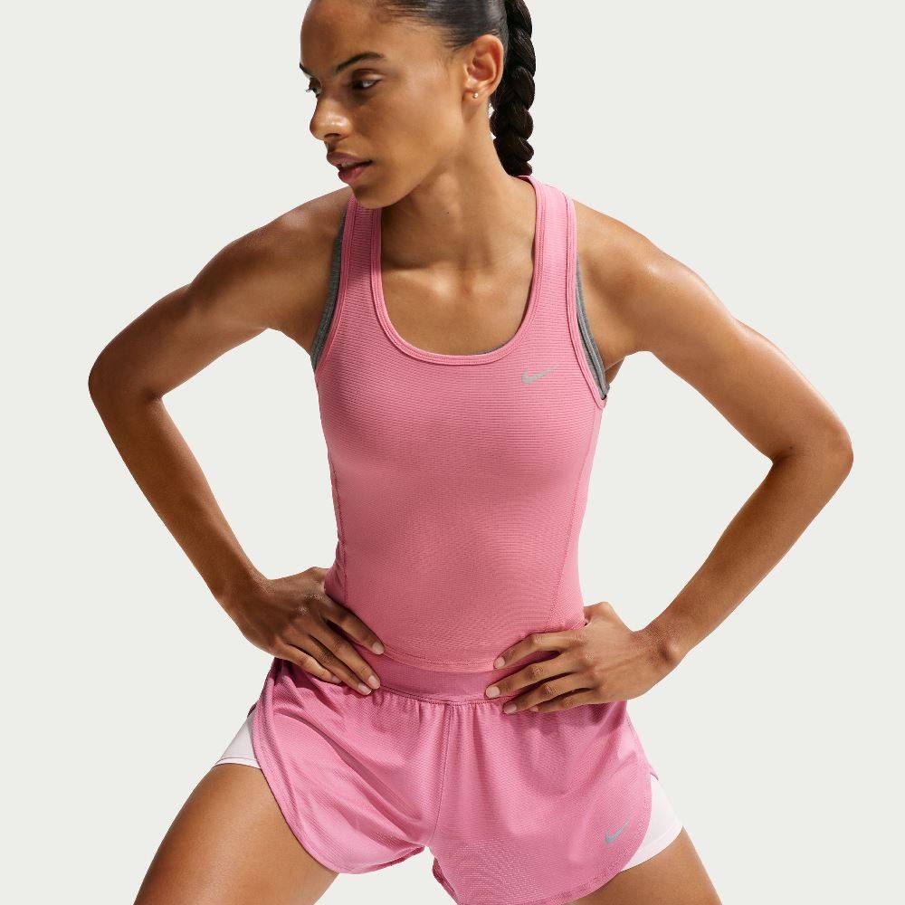 NIKE WOMENS MESH 2-IN-1 TRAINING SHORT