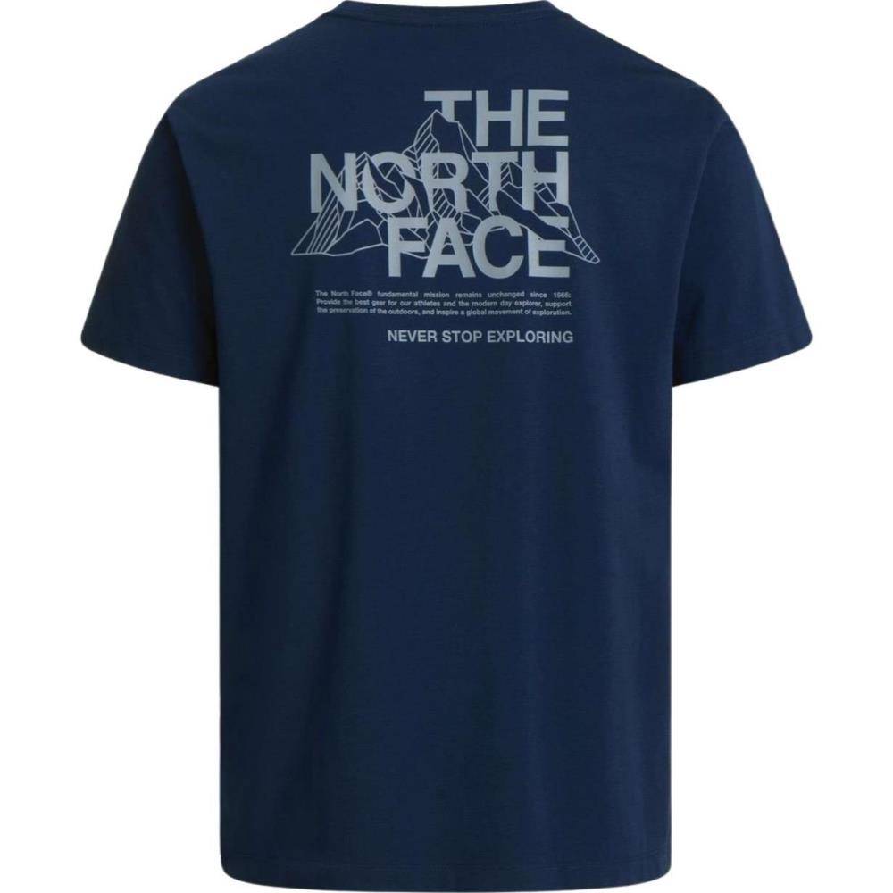 THE NORTH FACE M MOUNTAIN SKETCH REGULAR SHORT SLEEVE TEE GRAPHIC