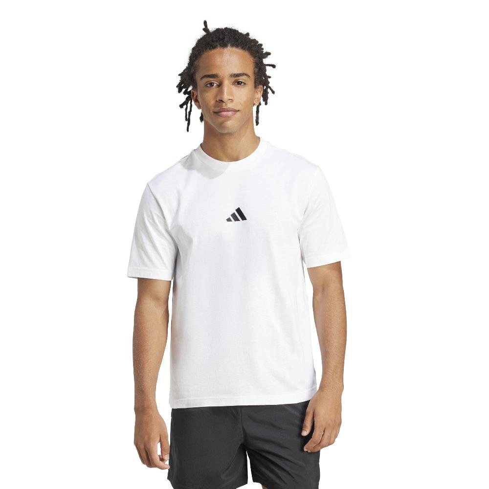 ADIDAS M ESSENTIALS SMALL LOGO SINGLE JERSEY TEE