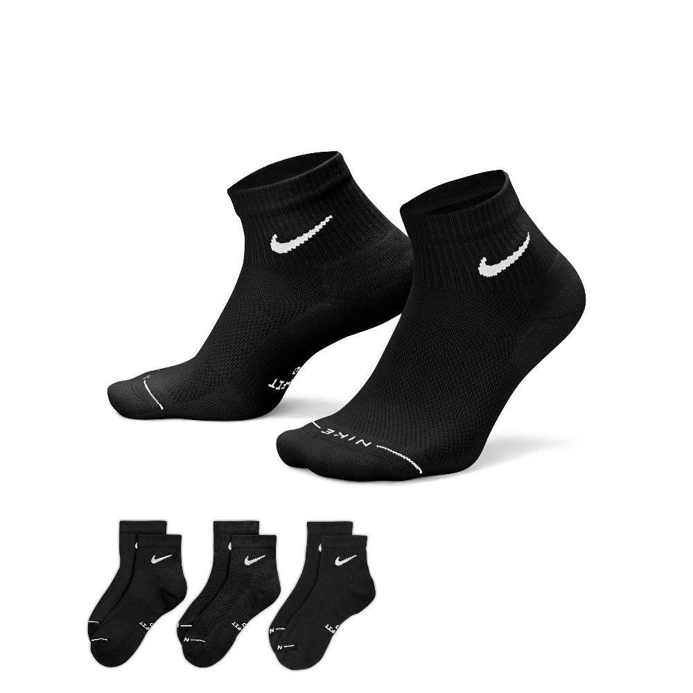 NIKE EVERYDAY ELEVATED ANKLE SOCKS (3-PAIRS)