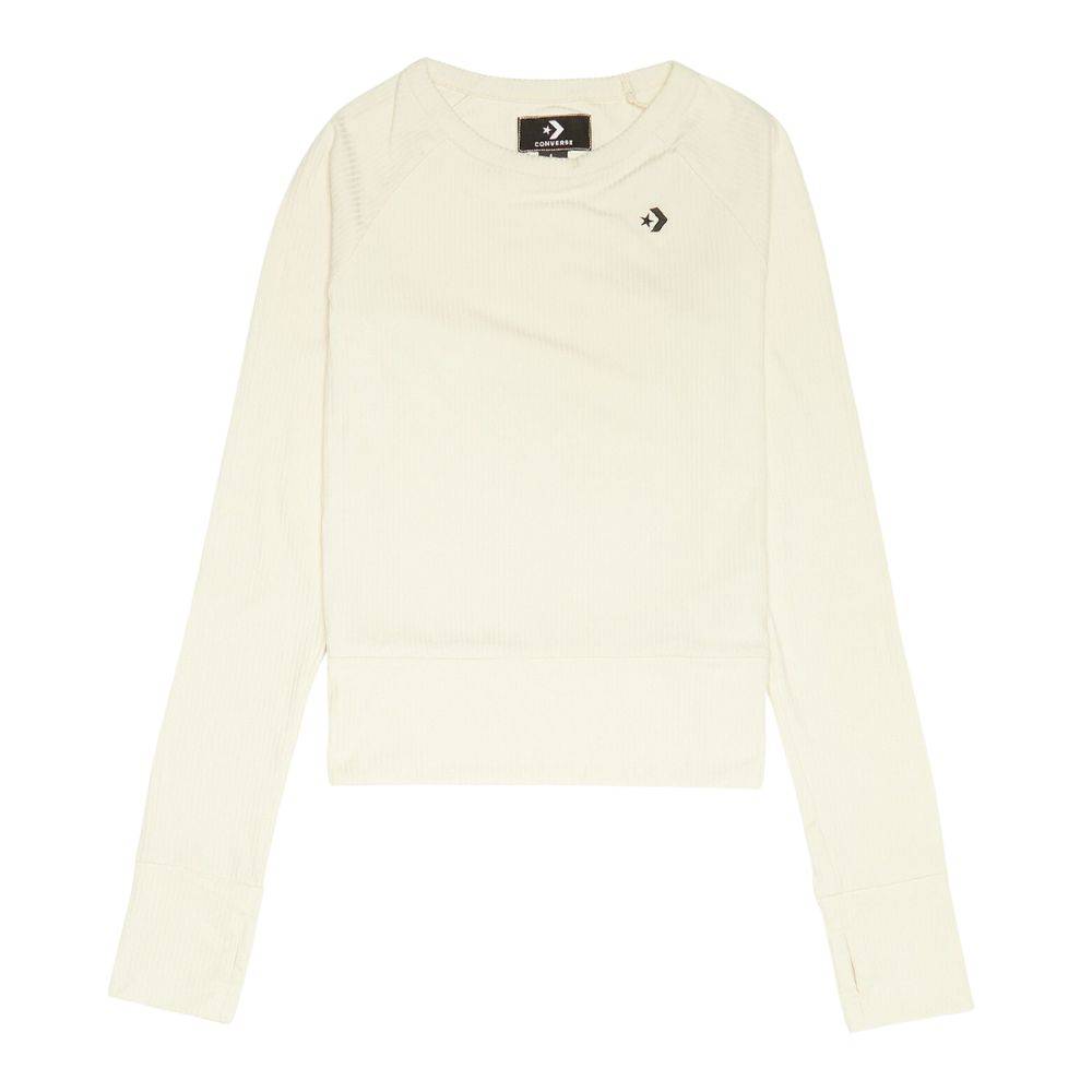 CONVERSE YOUTH LONG SLEEVE CARDIGAN KNIT TOP