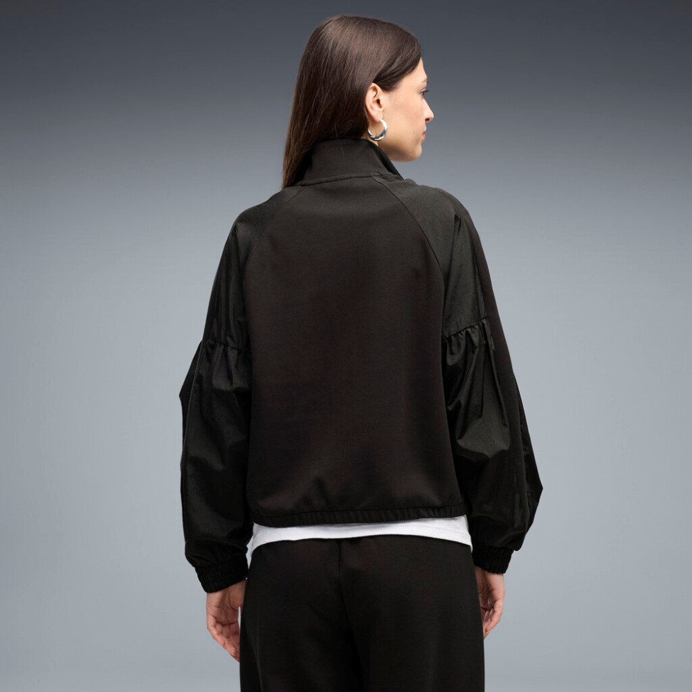 PUMA HER FULL-ZIP RELAXED DK JACKET