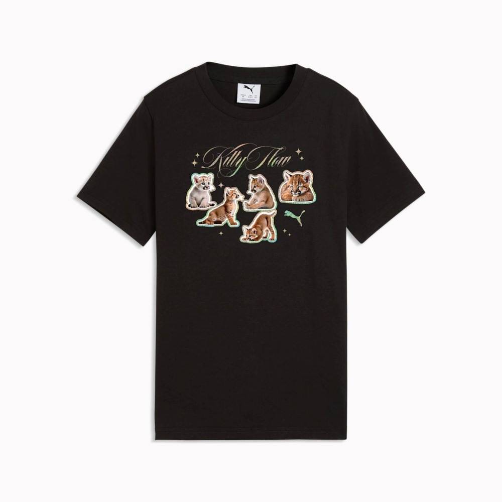 PUMA GRAPHIC KITTY STICKER TEE G
