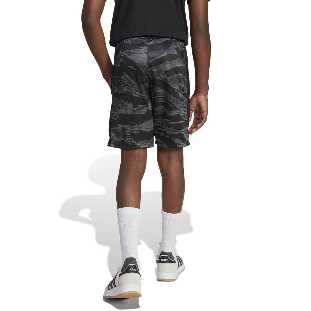ADIDAS YOUTH TRAIN ESSENTIALS CAMO PRINT SHORT