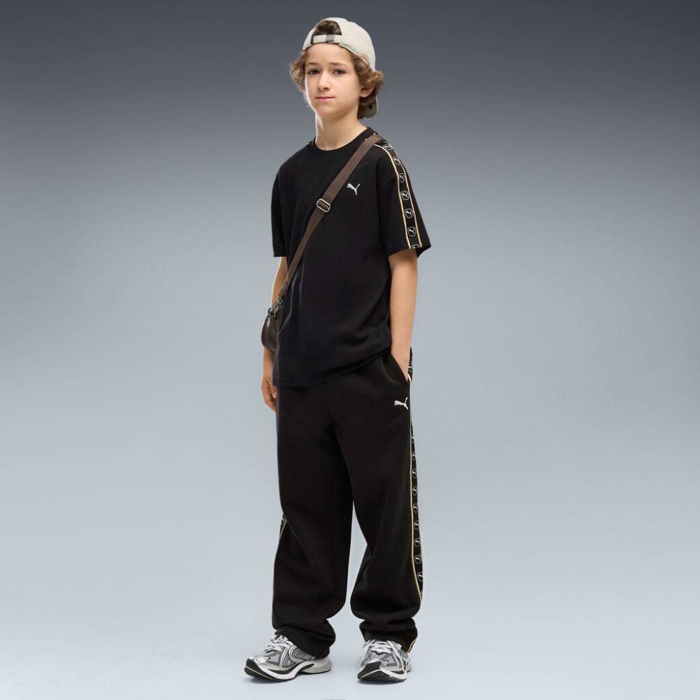 PUMA ESS ELEVATED TAPE RELAXED TEE B