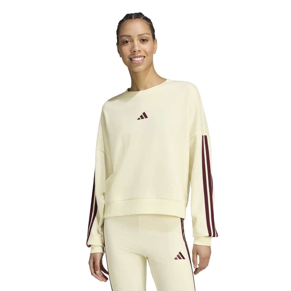 ADIDAS ESSENTIALS 3-STRIPES FRENCH TERRY SWEATSHIRT