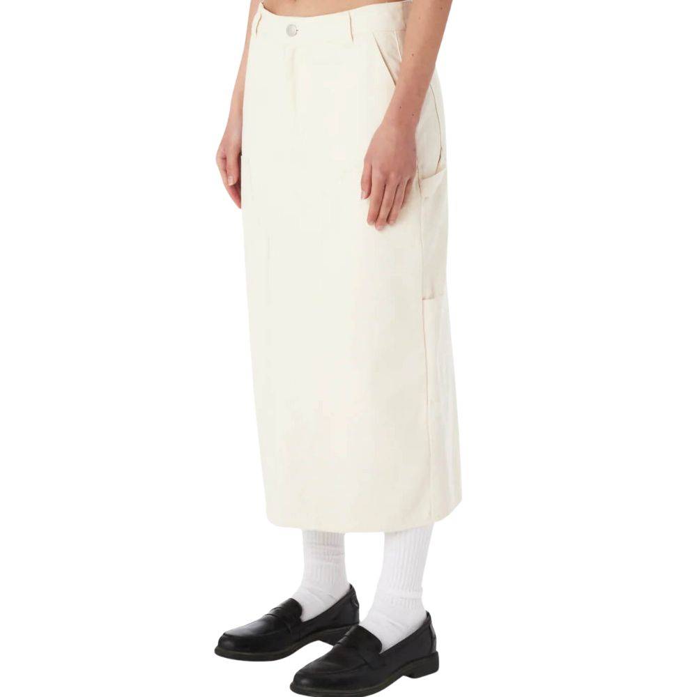 OBEY PAINTER S MIDI SKIRT