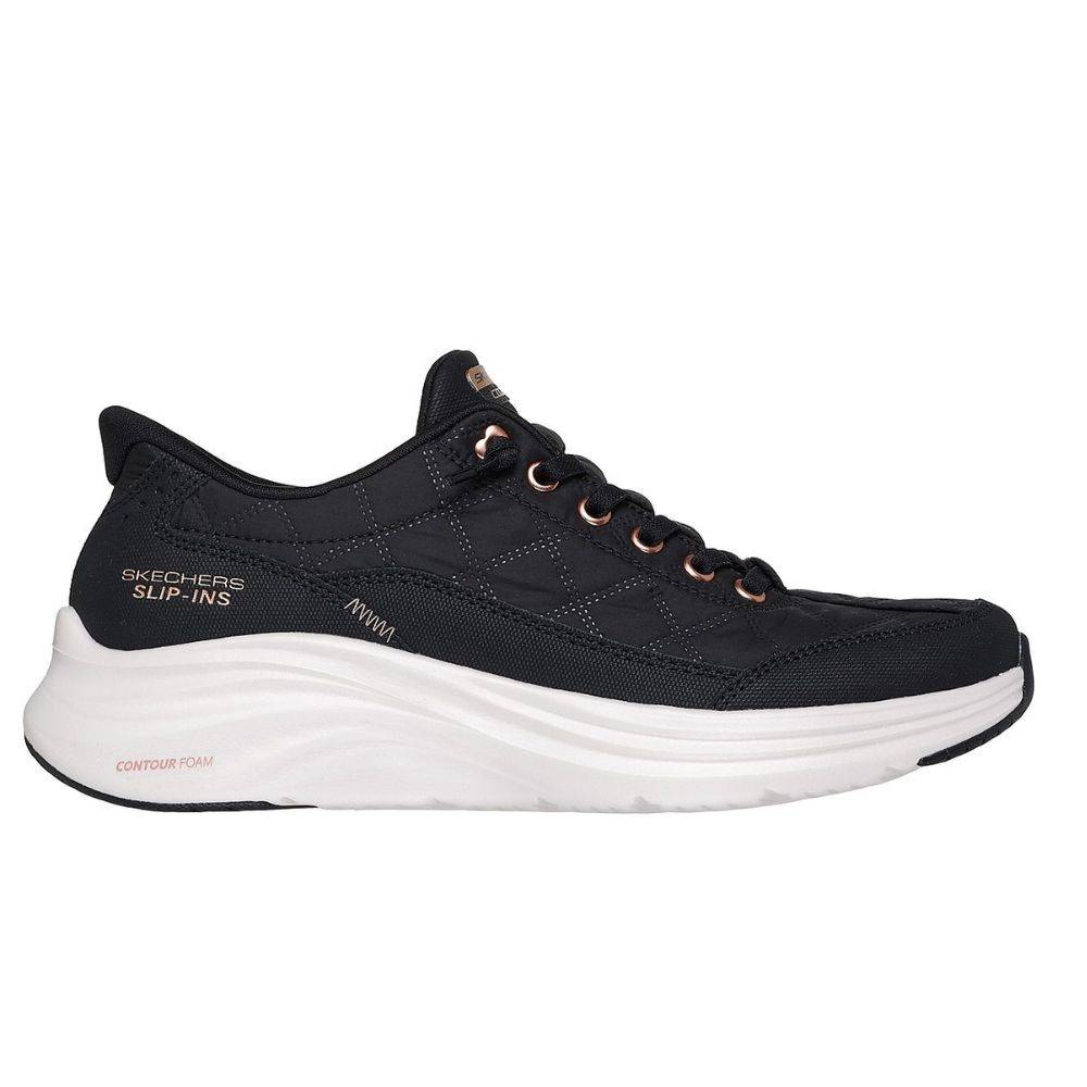 SKECHERS SLIP-INS: CONTOUR FOAM - COZY FIT GOLDEN HOUR WOMENS SHOES