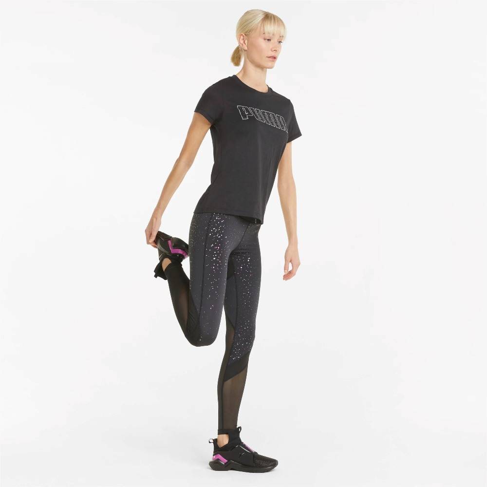 PUMA STARDUST CRYSTALLINE WOMENS SS TEE