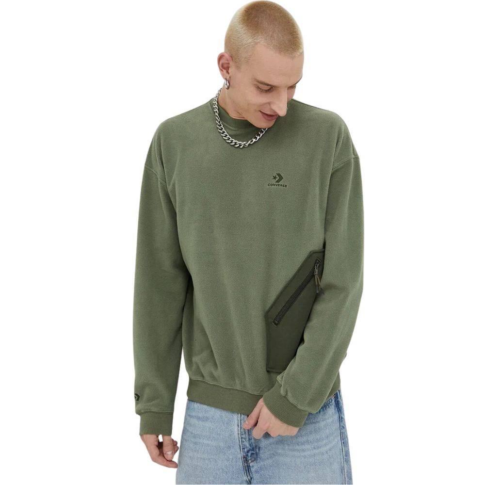 CONVERSE POCKET FLEECE CREW