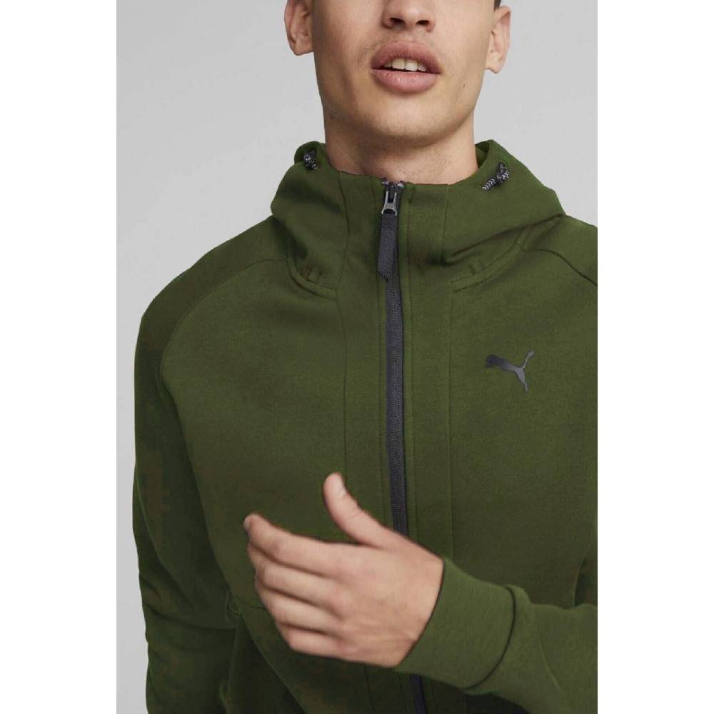 PUMA TECH FULL-ZIP HOODIE