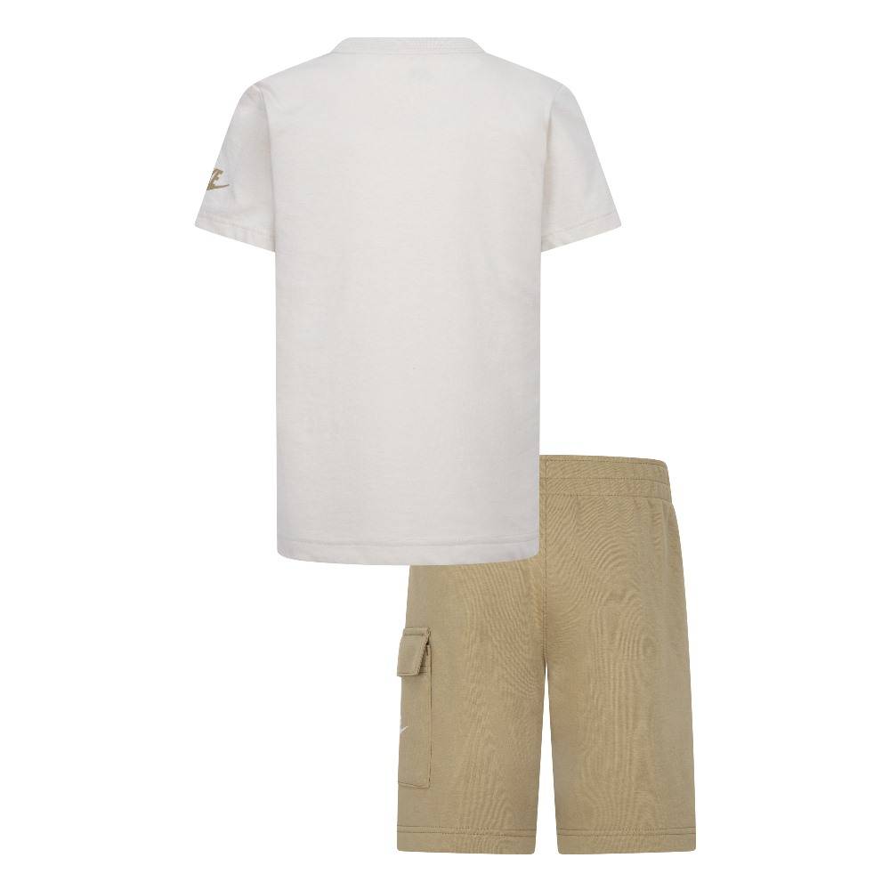 NIKE LITTLE KIDS NSW HBR CARGO SHORT SET