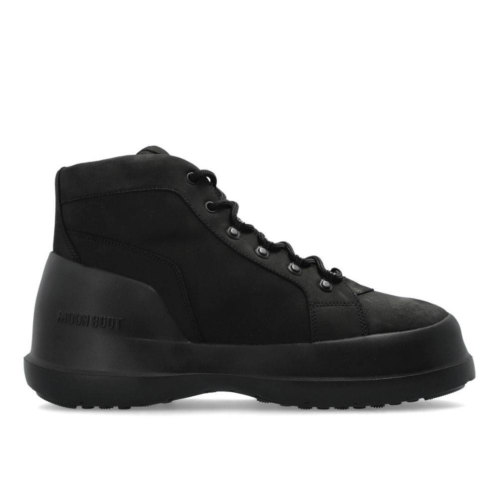 MOON BOOT LACE TREK MID NUBUCK LACE UP BOOTS