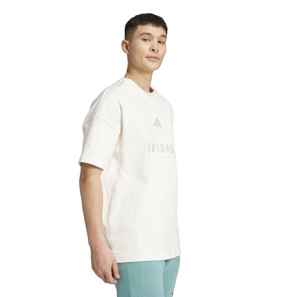 ADIDAS M ALL SZN EMBROIDERED GRAPHICS T-SHIRT