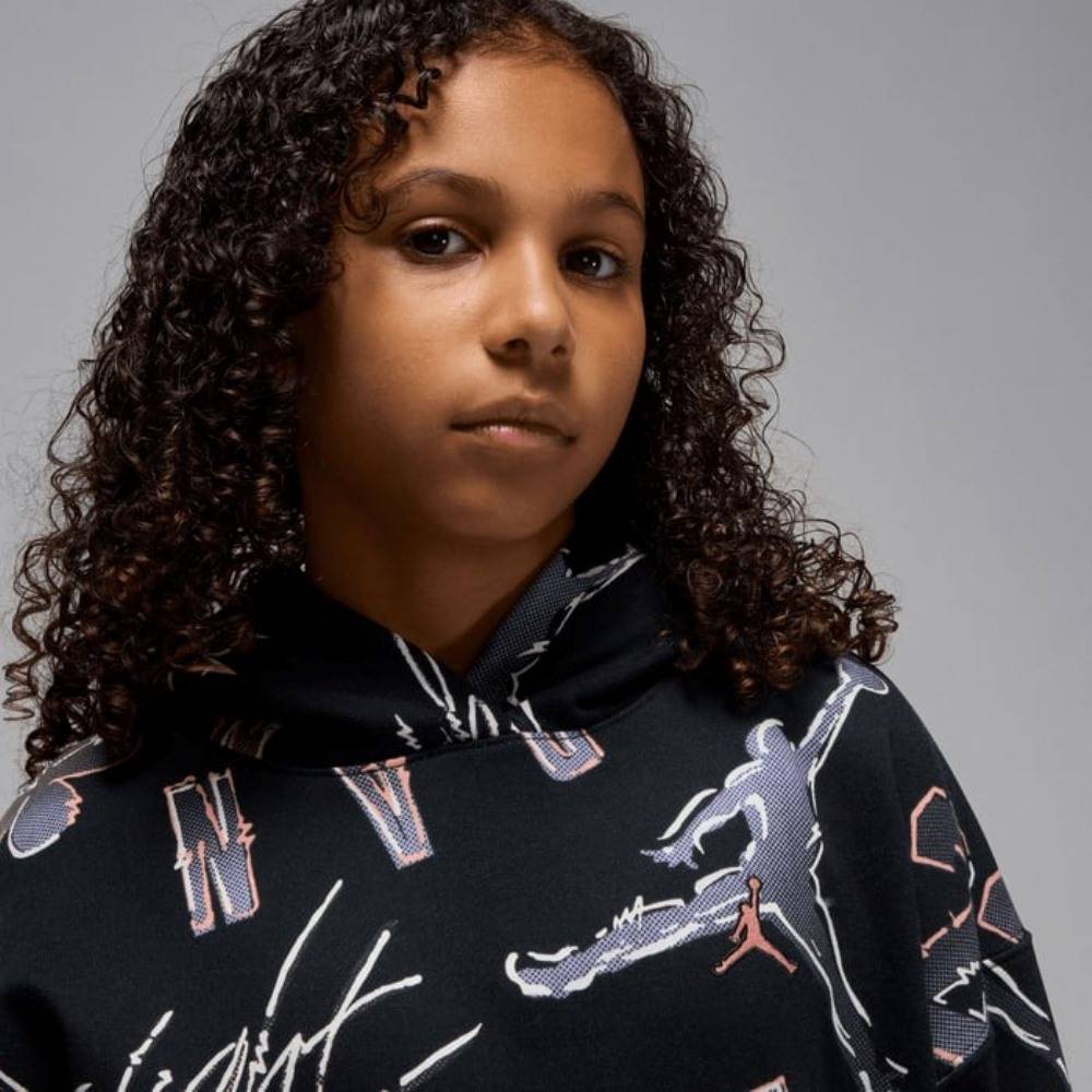 NIKE JORDAN GIRLS 23 THROWBACK PO HOODIE