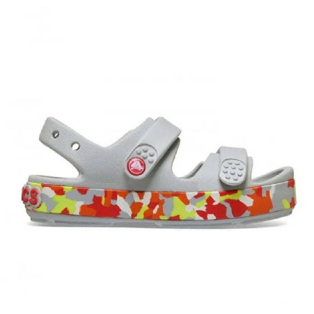 CROCS KIDS' CROCBAND CRUISER GLOW CONFETTI BAND SANDAL