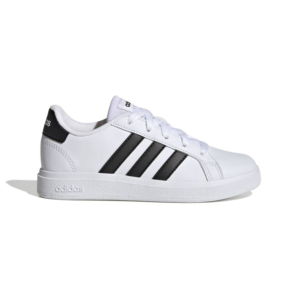 ADIDAS KIDS GRAND COURT LIFESTYLE TENNIS LACE-UP SHOES