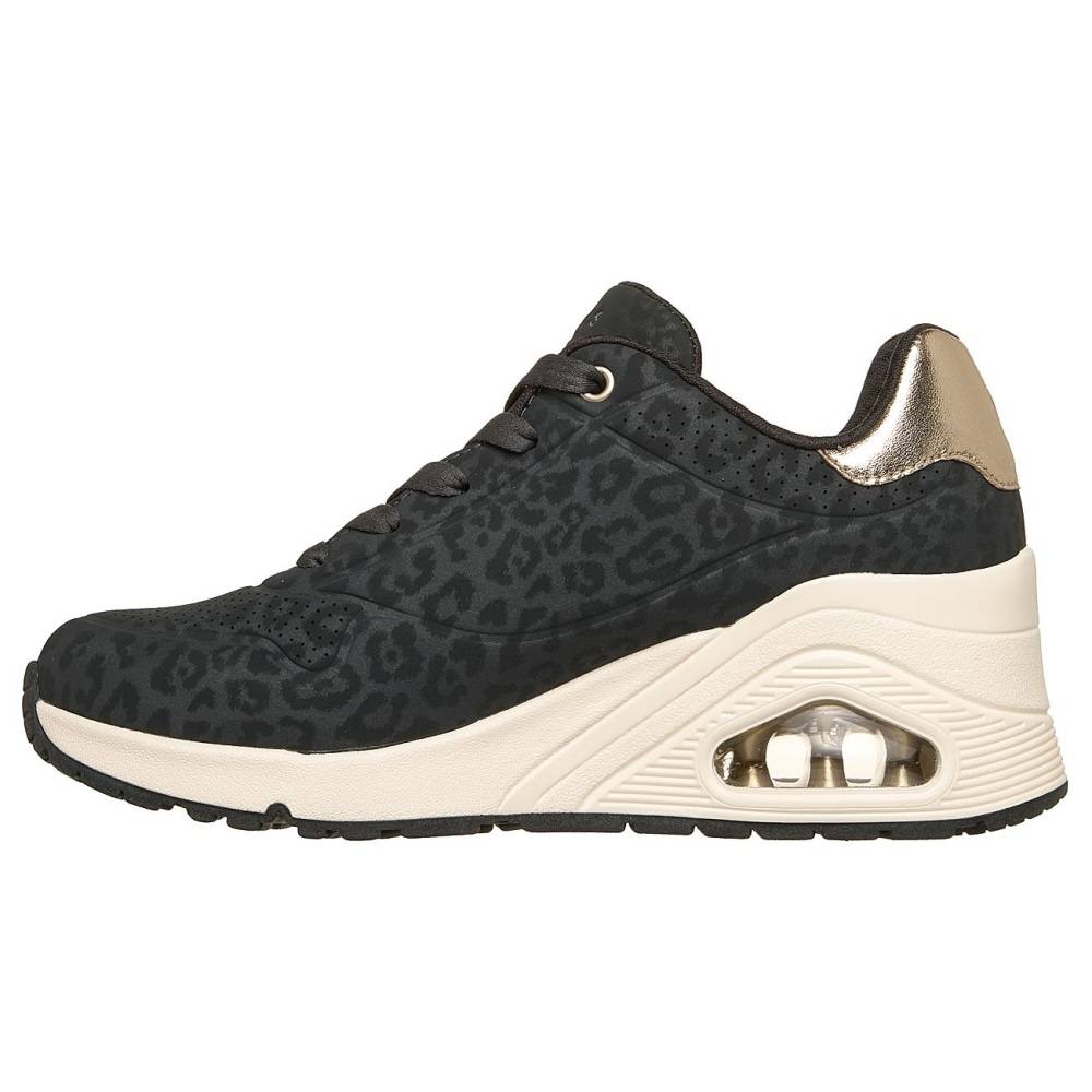 SKECHERS WOMENS UNO WEDGE SAFARI DAZE
