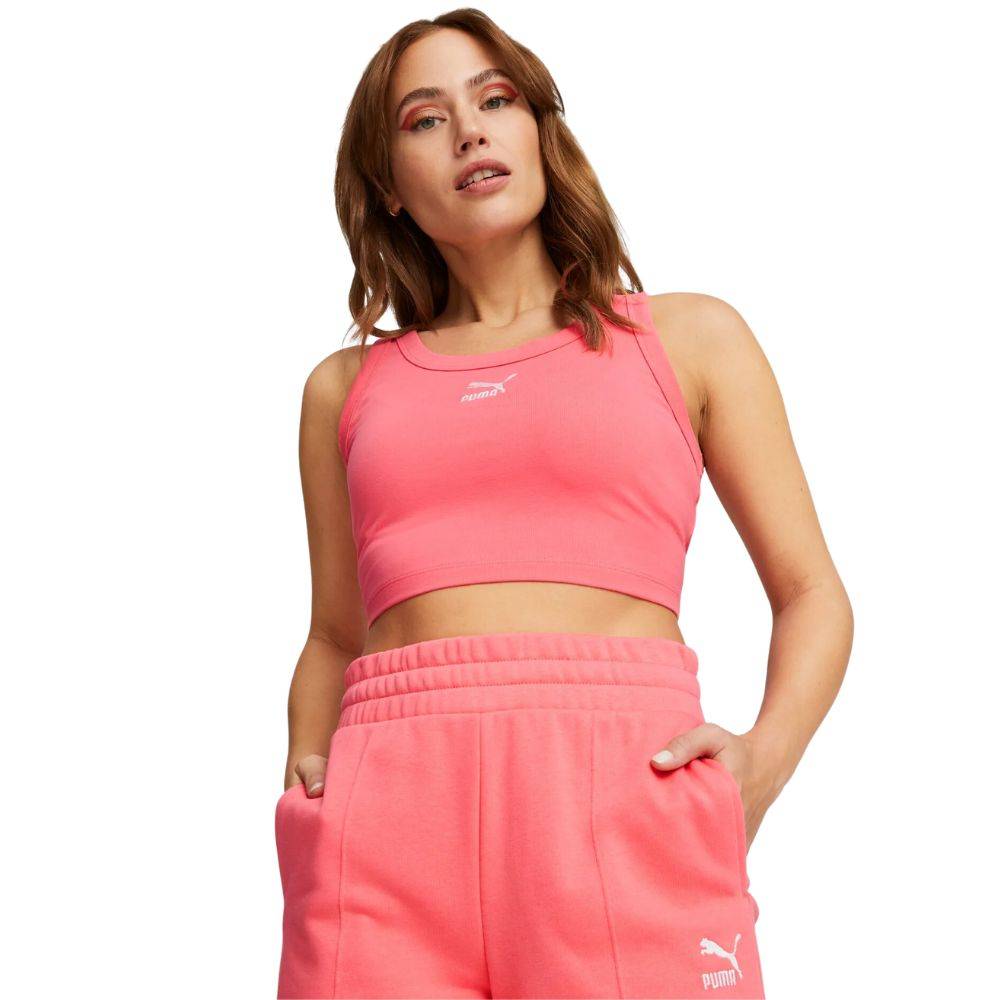 PUMA CLASSICS WOMENS CROP TOP