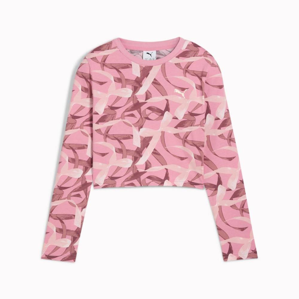 PUMA BOWTIQUE AOP LONGSLEEVE TEE G