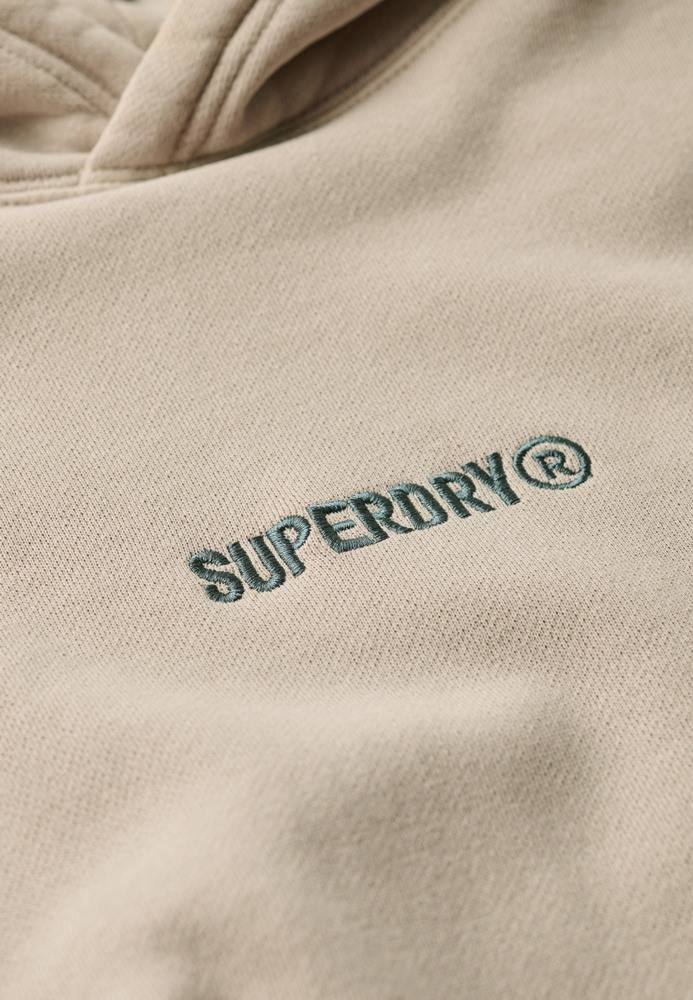 SUPERDRY MICRO LOGO GRAPHIC LOOSE HOODIE