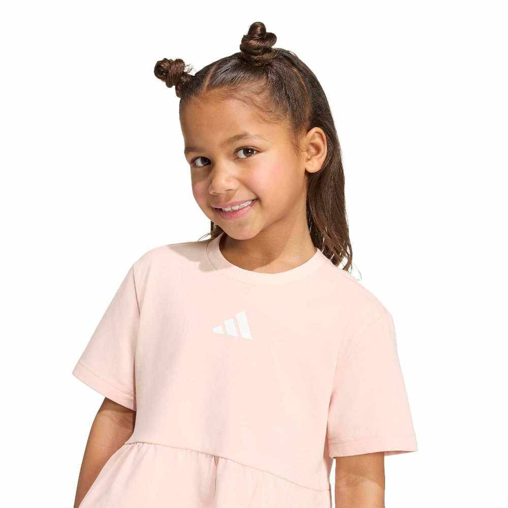 ADIDAS LITTLE GIRLS SEASONALS SWEAT RUFFLES SET