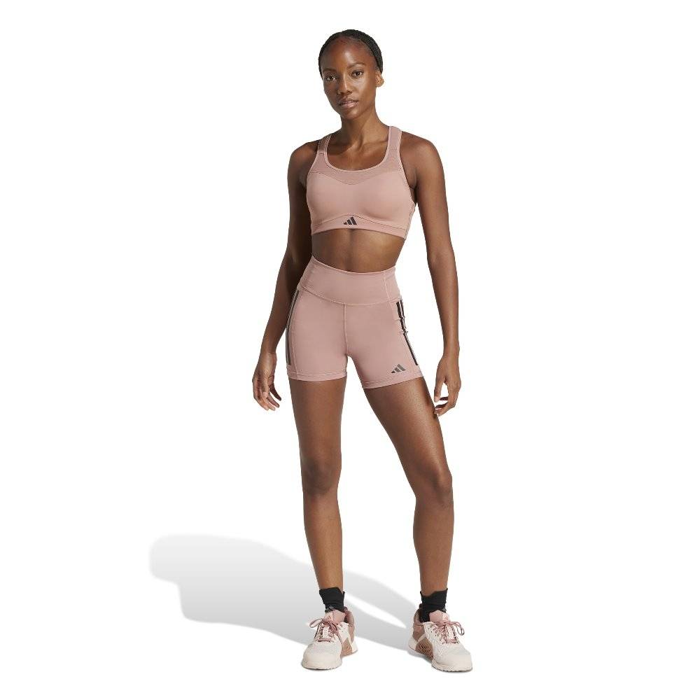 ADIDAS OPTIME 3 STRIPES 1/4 SHORT LEGGINGS